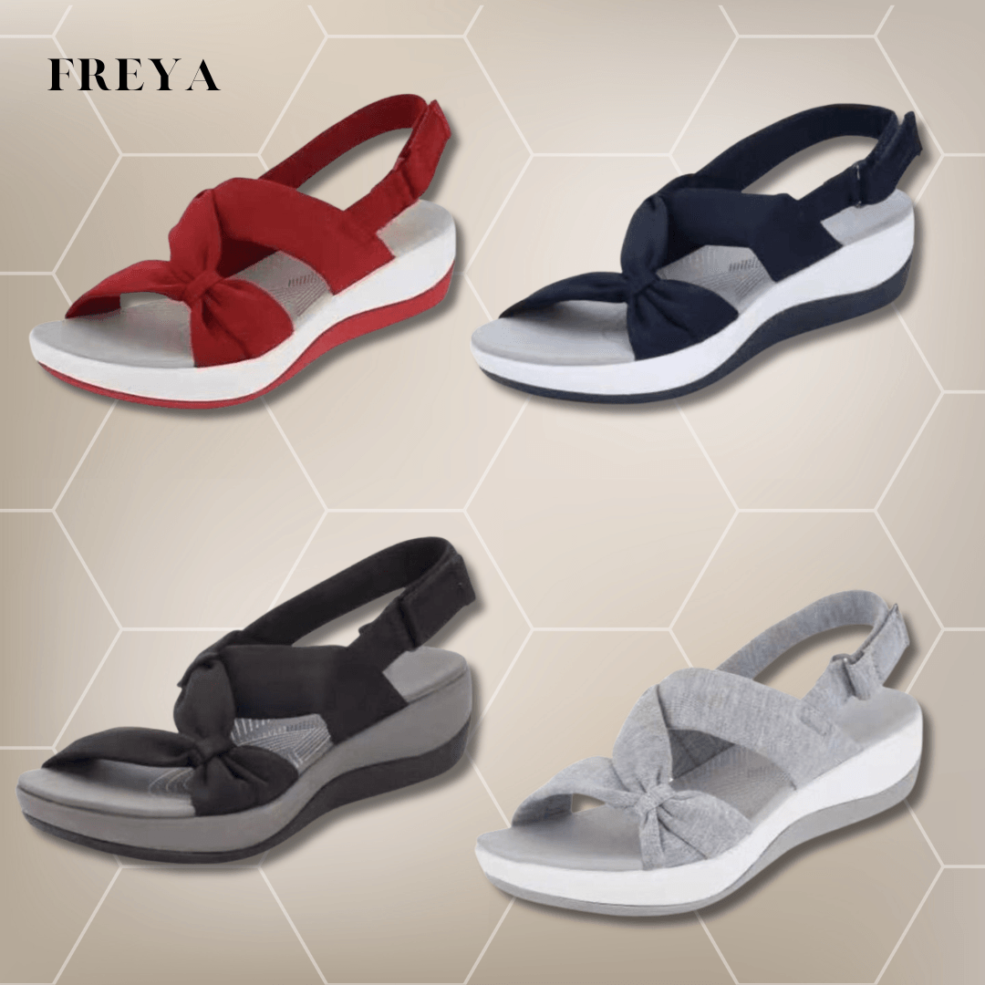 Freya | Sandale orthopédique romaine - Zevessa