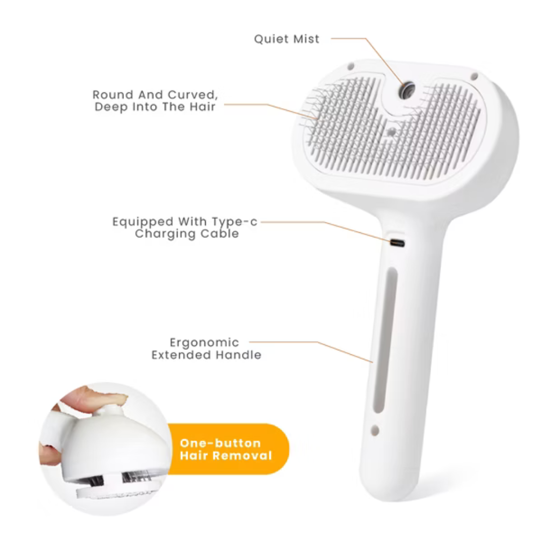 Tangle-free grooming with one click - Sheddi