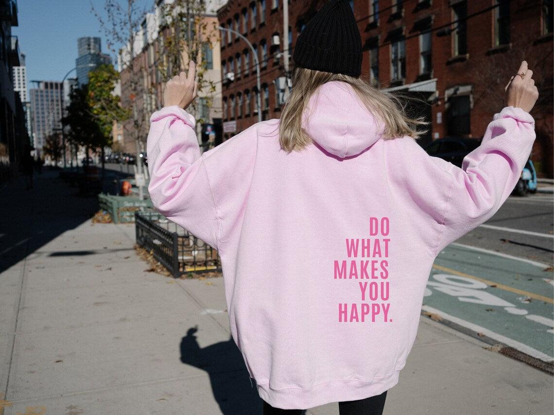 Sweat à capuche tendance | Happy Hoodie - Zevessa