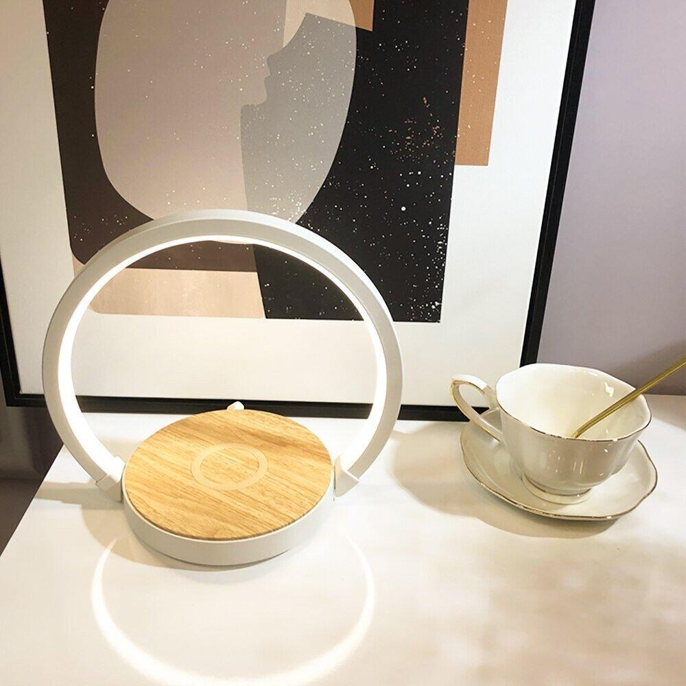 Lampe de table LED avec charge sans fil - Zevessa