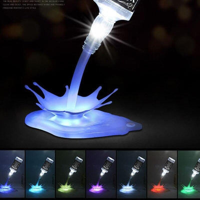 Lampe LED colorée 3D - Flaque d'eau - Zevessa