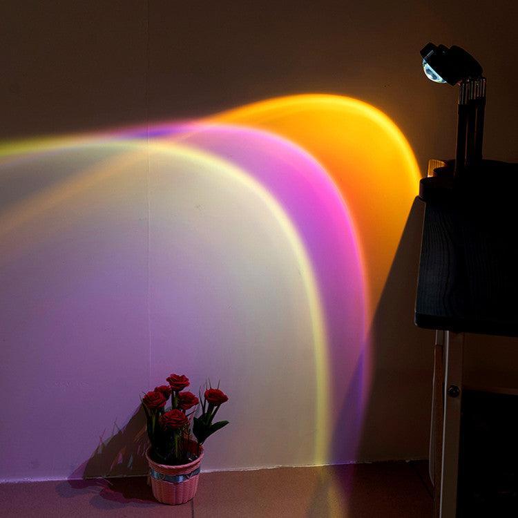 Projecteur LED aux Couleurs Arc-en-ciel - Zevessa
