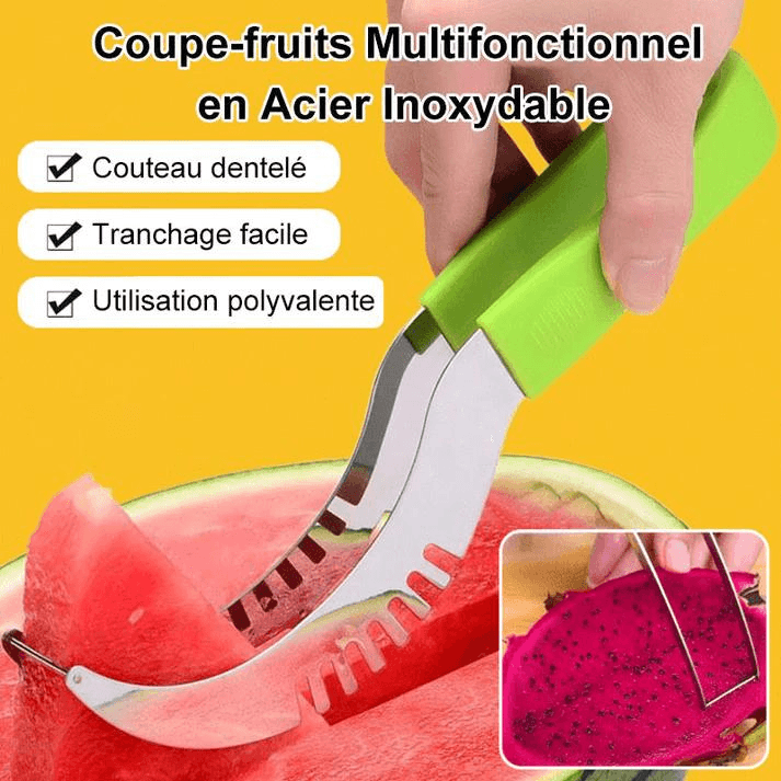 Couteau tranchage pour fruits en acier inoxydable | CutMaster