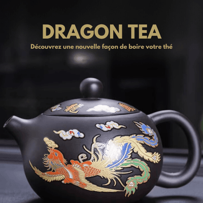 Théière changeante à la chaleur avec bruit d’oiseaux | Dragon Tea - Zevessa