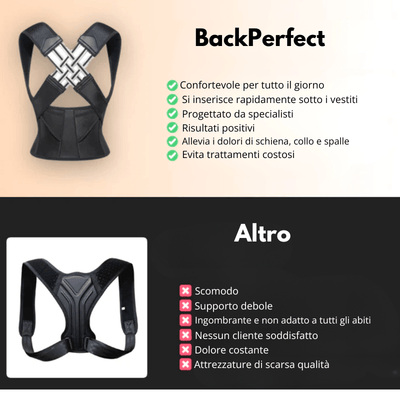 BackPerfect | Cintura per schienale curvo
