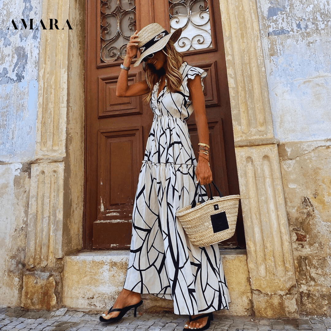 Amara | Robe longue bohème - Zevessa