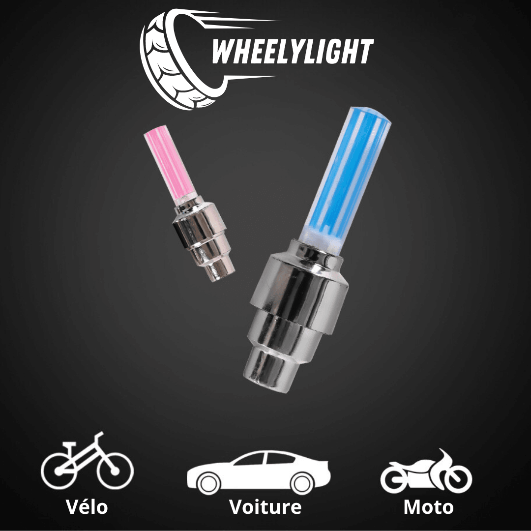 Lumière LED pour roue universel | WheelyLight