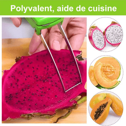 Stainless Steel Fruit Slicing Knife | CutMaster