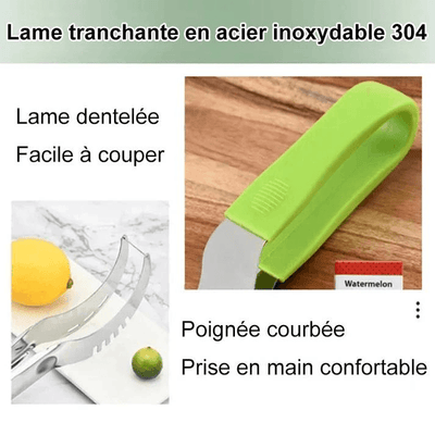 Couteau tranchage pour fruits en acier inoxydable | CutMaster