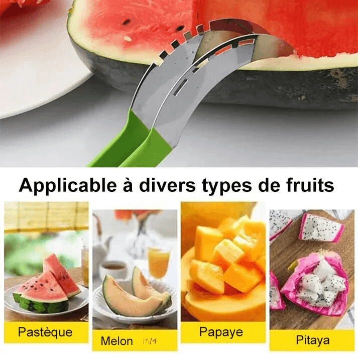 Couteau tranchage pour fruits en acier inoxydable | CutMaster