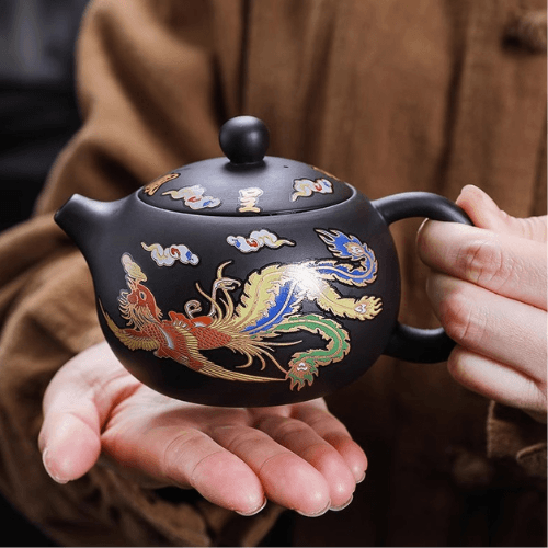 Théière changeante à la chaleur avec bruit d’oiseaux | Dragon Tea - Zevessa