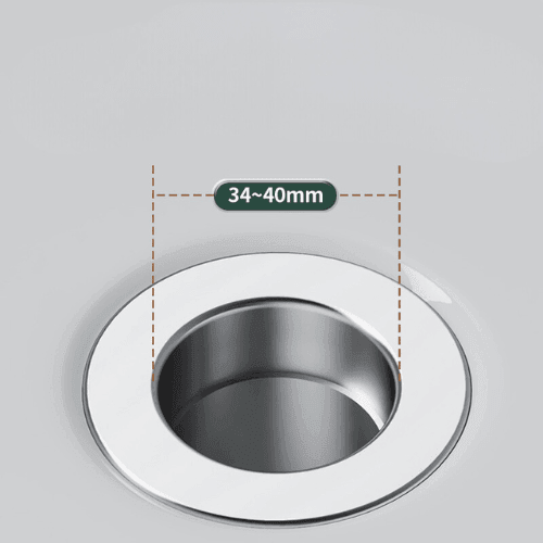 Filtro di scarico per lavello in acciaio inox | Filtery