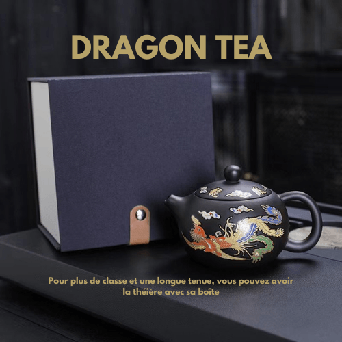 Théière changeante à la chaleur avec bruit d’oiseaux | Dragon Tea - Zevessa