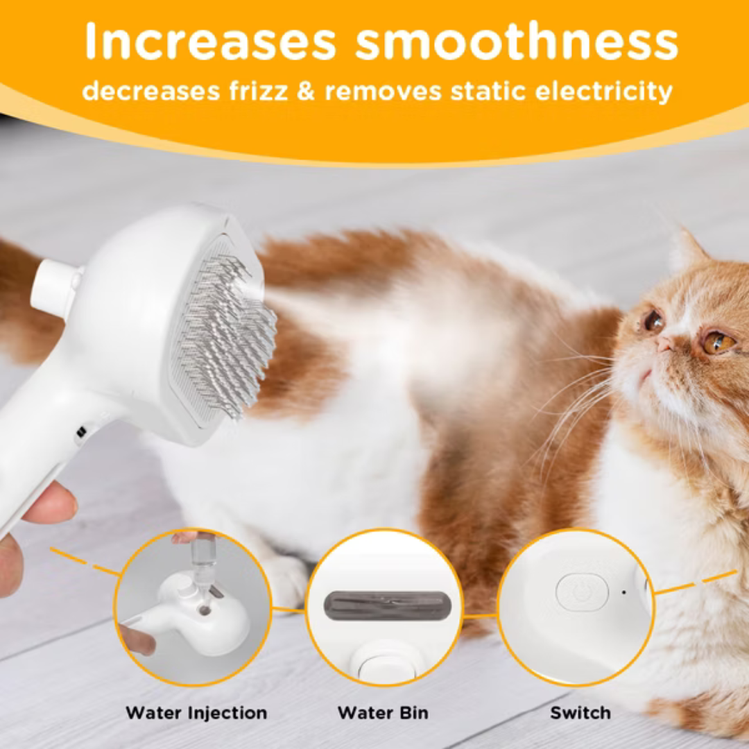 Tangle-free grooming with one click - PurrfectClean