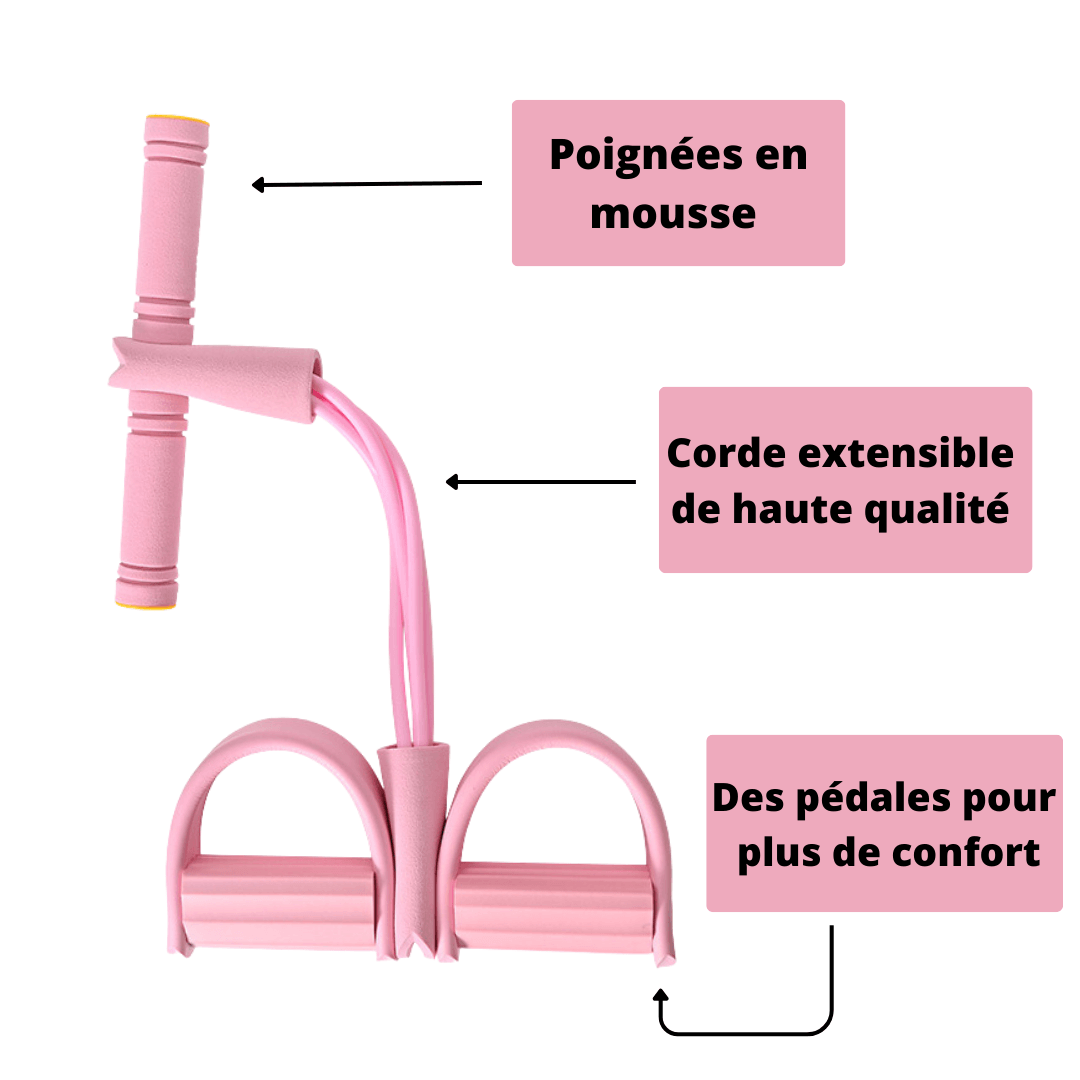 FlexFitness | Corde à traction multifonctionnel - Zevessa