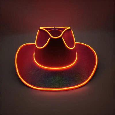 Chapeau de Cowboy Lumineux LED | NeonHat