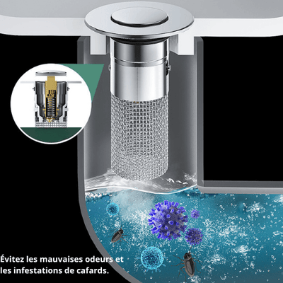 Filtre d'évier en acier inoxydable | Filtery