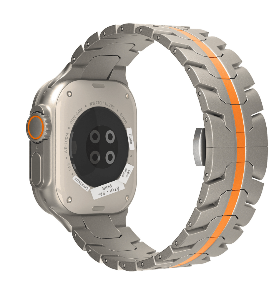 TitaniumLink-Bracelet en titane pour Apple watch