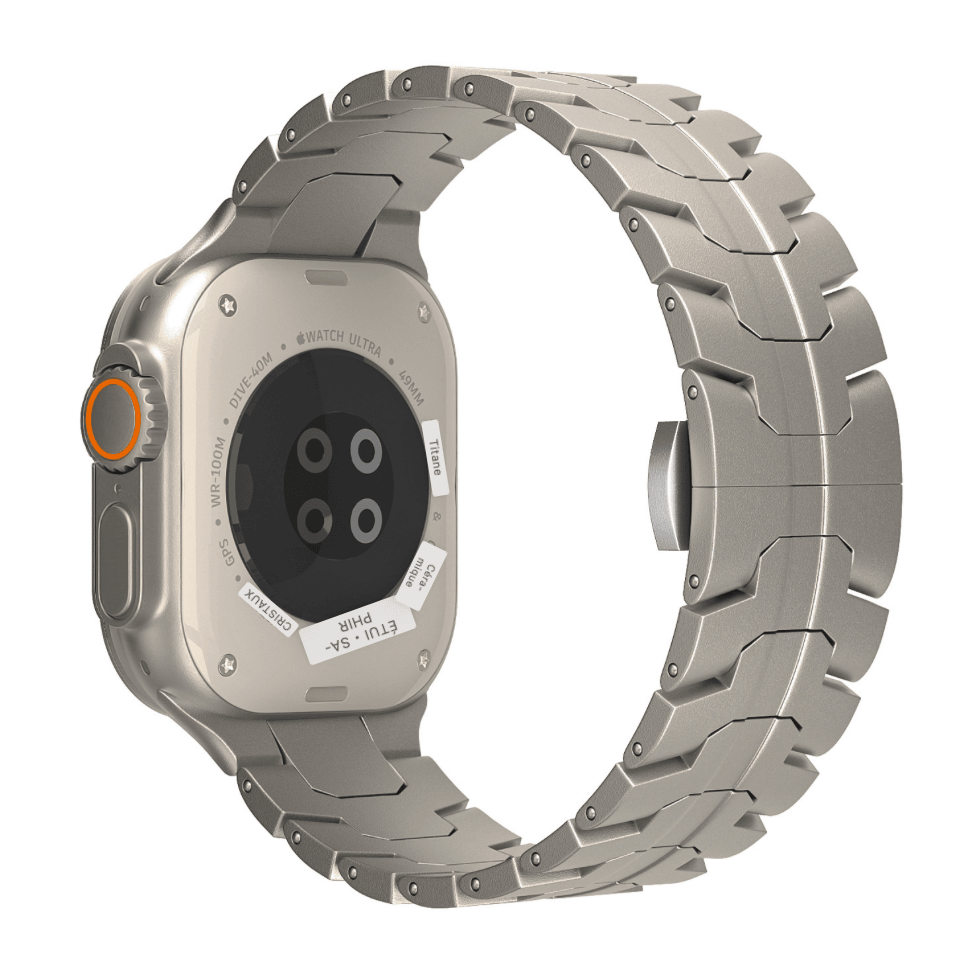 TitaniumLink-Bracelet en titane pour Apple watch