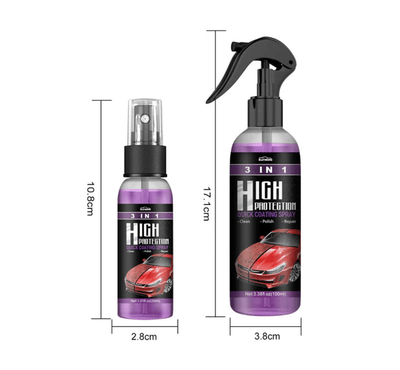 Spray de revêtement de voiture 3 en 1 avec éponge et torchon | Magic AutoSpray