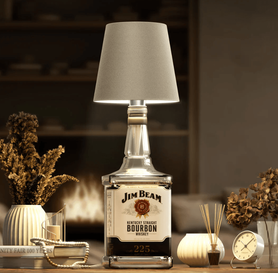 Lampe de Bouteille Portable Upcycling | LuxeGlow