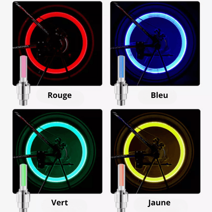 Lumière LED pour roue universel | WheelyLight