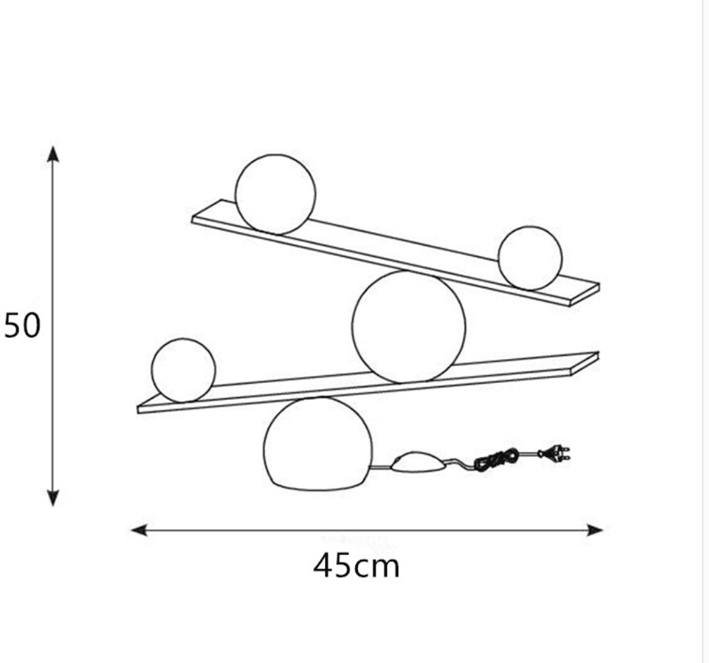 BALANCE - Lampe LED de luxe - Zevessa