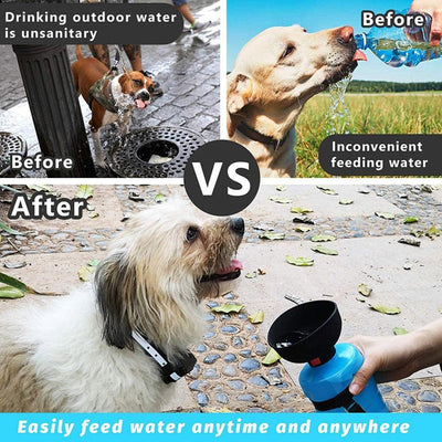 Bouteille d'eau portable pour chiens - Zevessa