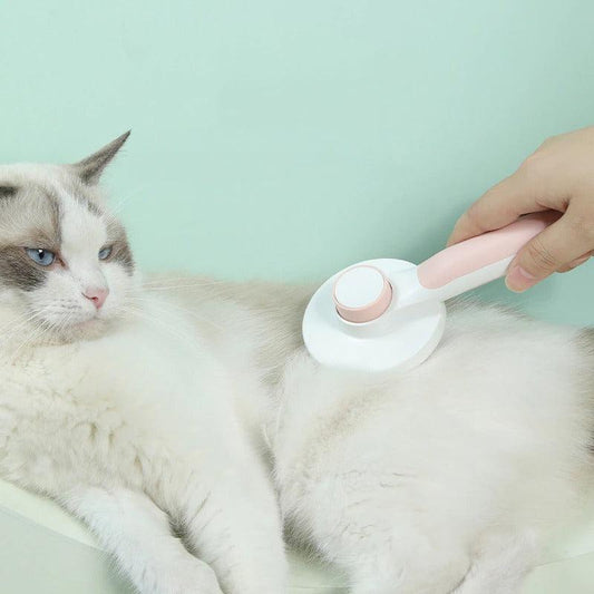 Brosse Autonettoyante pour Chien et Chat - Zevessa