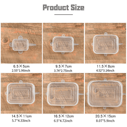 Couvercles en silicone adaptables - Zevessa