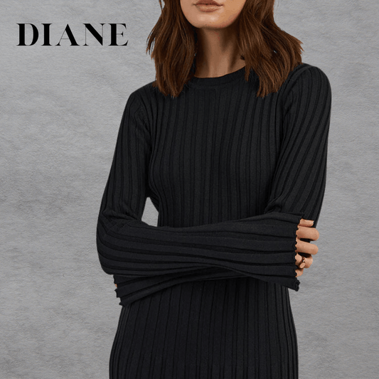 Diane | Robe longue plissée - Zevessa