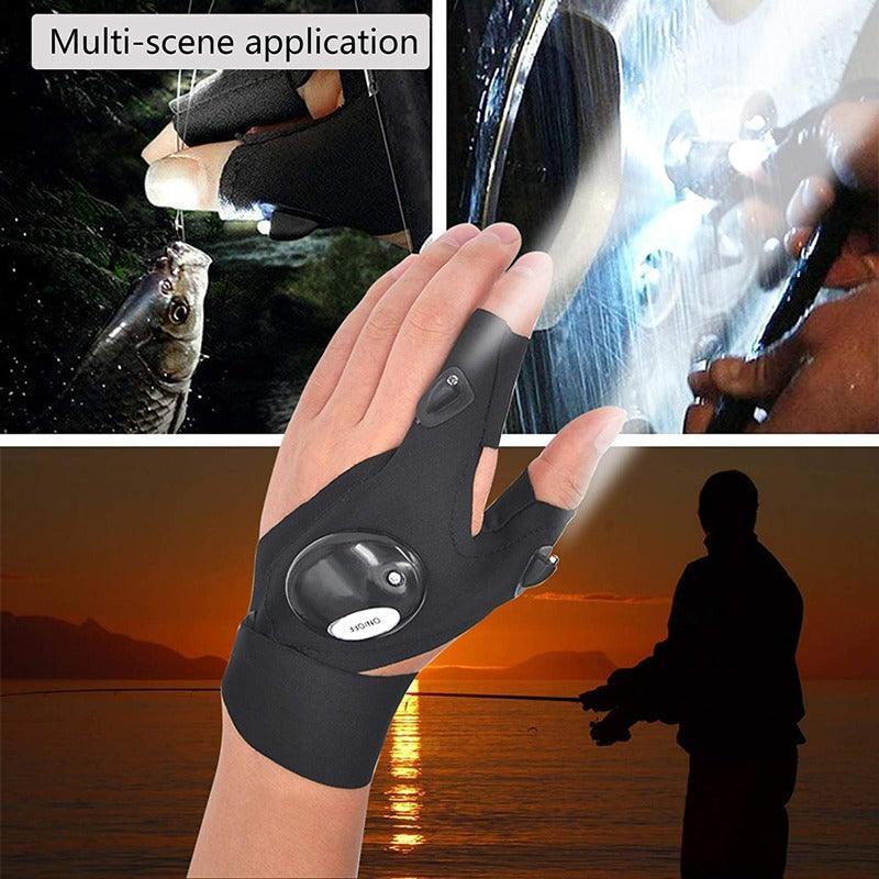 Gants lampe de poche LED - Zevessa