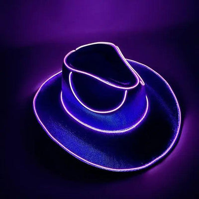 Chapeau de Cowboy Lumineux LED | NeonHat