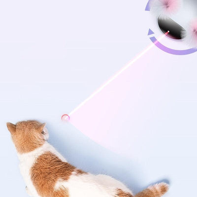 Jouet électrique rotatif à 360 degrés pour chat - Zevessa