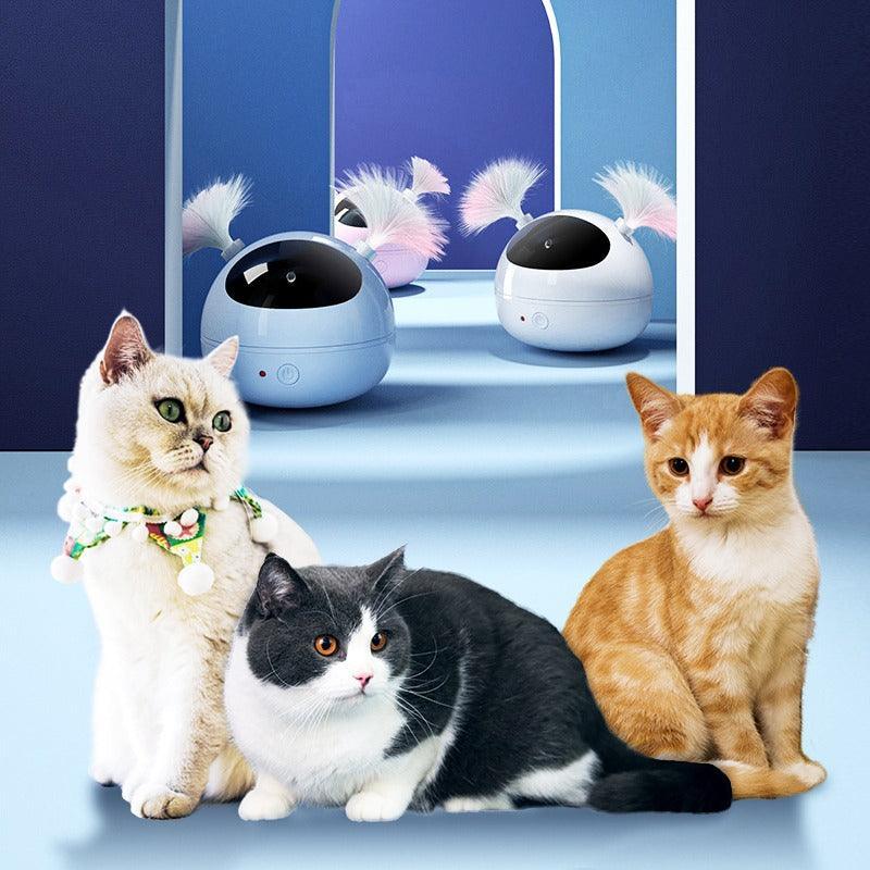 Jouet électrique rotatif à 360 degrés pour chat - Zevessa