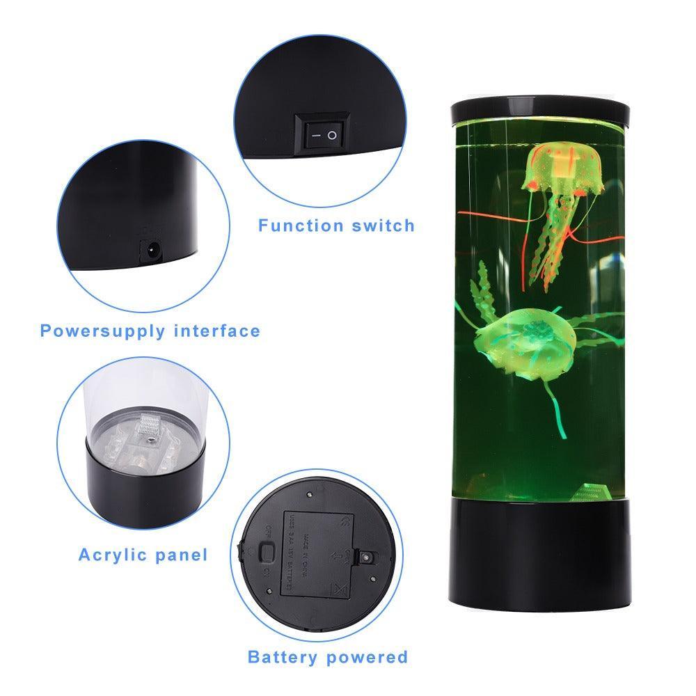 Lampe LED aquarium méduse - Zevessa