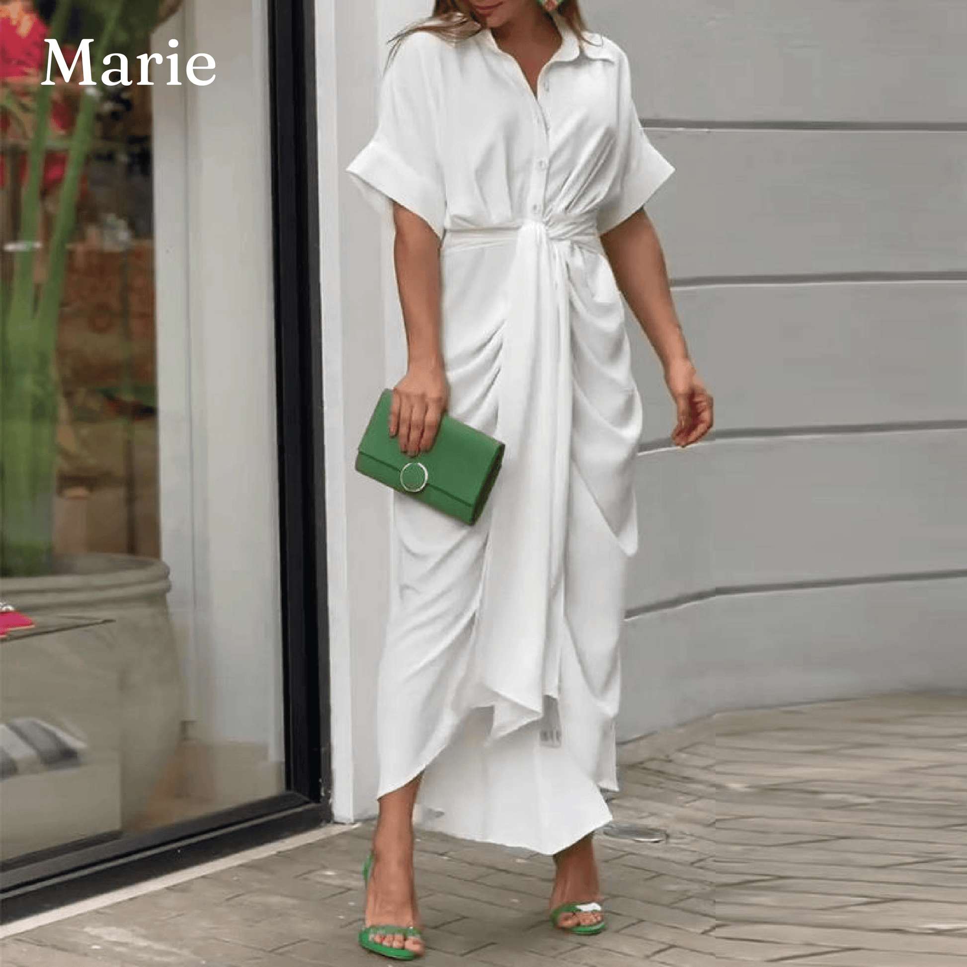 Marie | Robe plage décontractée - Zevessa