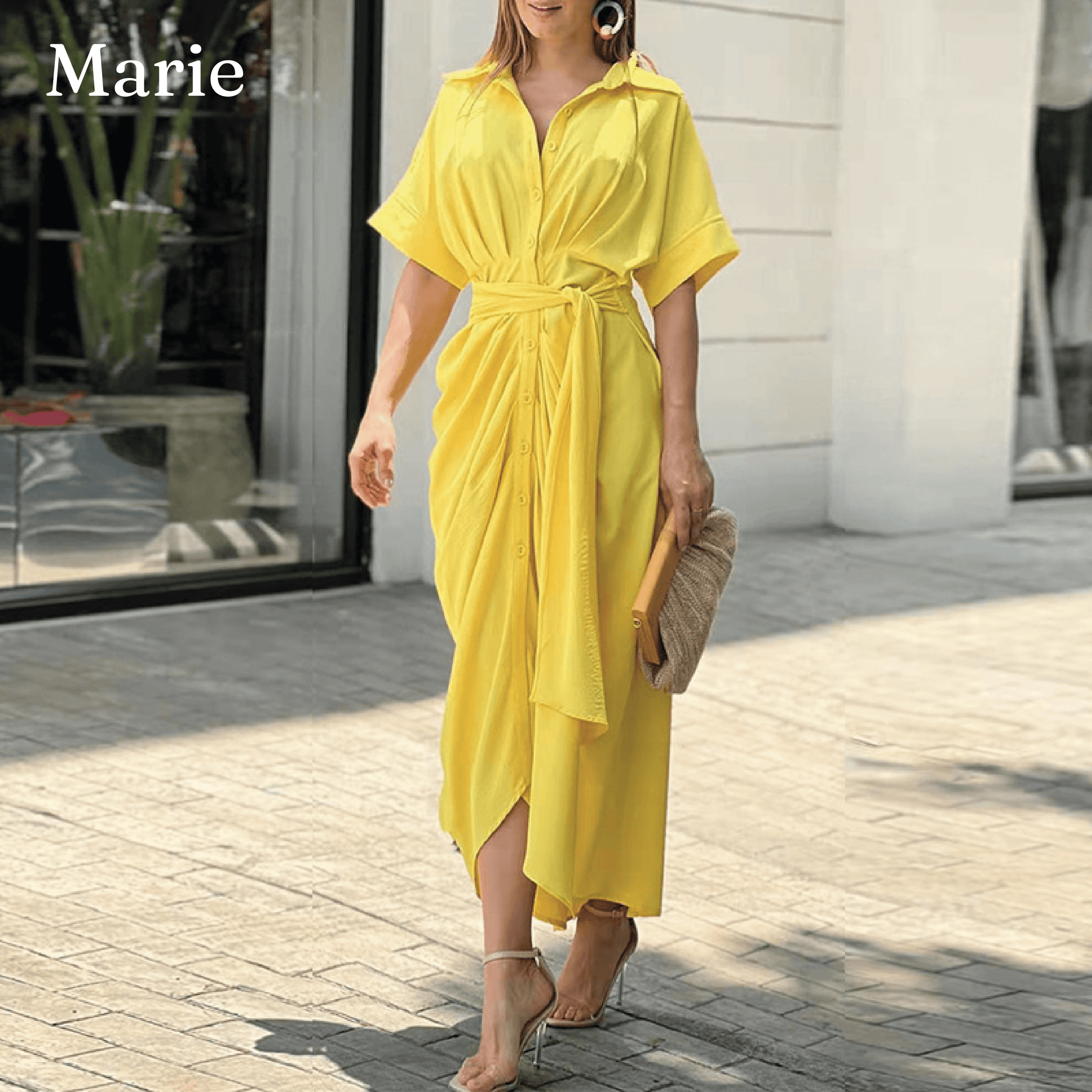 Marie | Robe plage décontractée - Zevessa