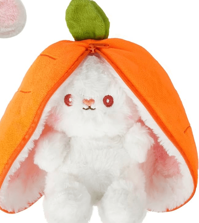 Peluche lapin réversible | Floppycâlin - Zevessa