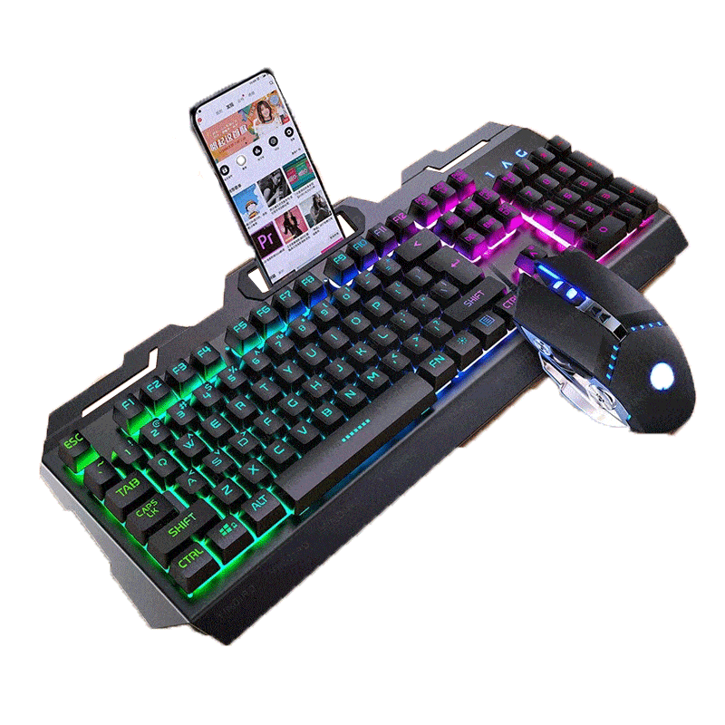 Souris et clavier Gamer LED - Zevessa